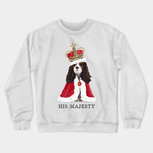 His Majesty King Charles Fun Coronation Souvenir cream Crewneck Sweatshirt